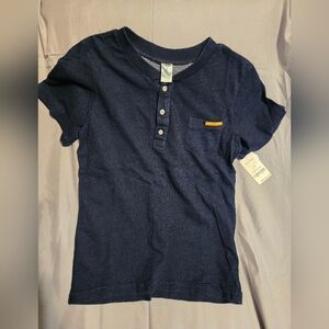 Boys Carters Shirt - Blue - Size 8